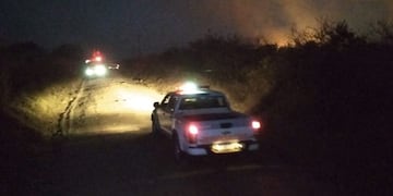 El incendio ocurrió en Capilla del Monte\u002E