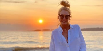 Yanina Latorre posó de espaldas en la playa y revolucionó