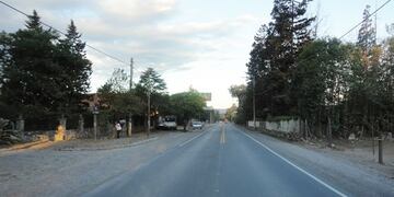 Entrada al municipio de San Luis, en Salta\u002E