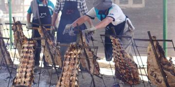 Con los costillares al ensartador cerró la Fiesta Nacional de la Ganadería en Alvear