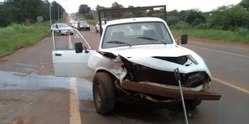 Un siniestro vial sobre Ruta 14 dejó tres personas lesionadas