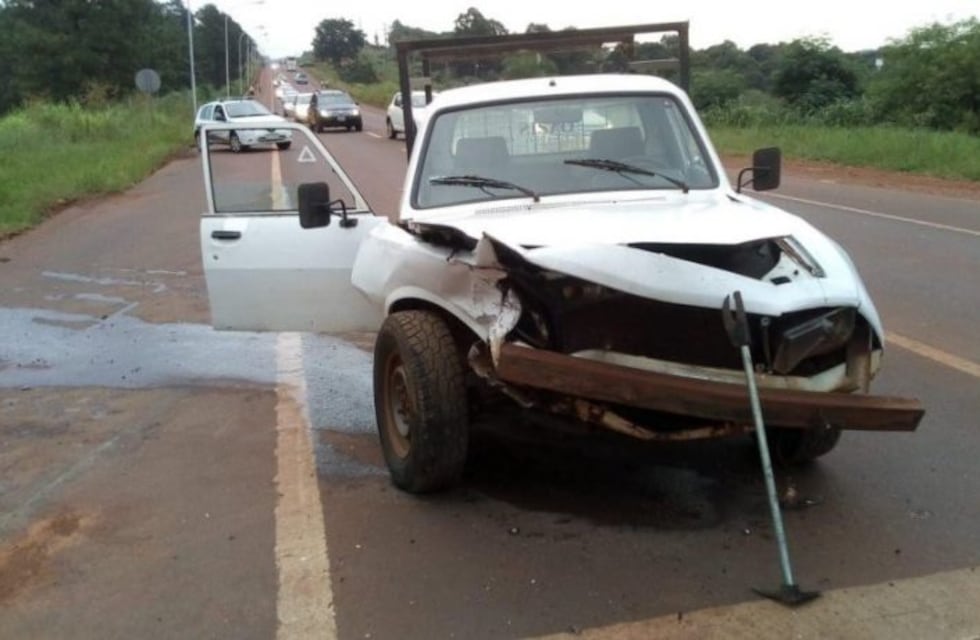 Un siniestro vial sobre Ruta 14 dejó tres personas lesionadas