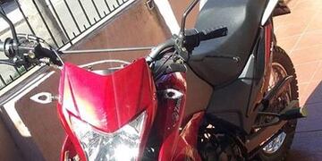 Moto Zanella robada en San Nicolu00e1s