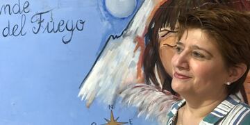 Profesora Nélida Oliva, casa de la Cultura Tolhuin