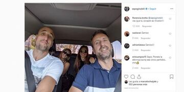 El Sepo Ginóbili, como buen anfitrión, paseó a Manu por las sierras de Córdoba\u002E