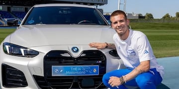 El BMW i4 M60 que eligió Mastantuono