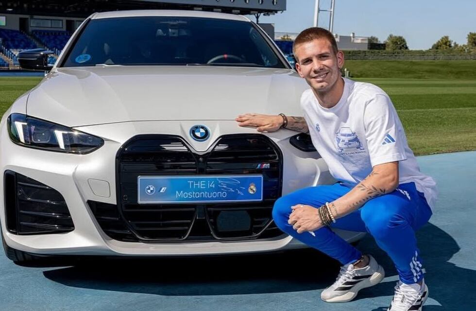 BMW presentó los autos del plantel del Real Madrid y Franco Mastantuono eligió el más “económico”: cuánto cuesta