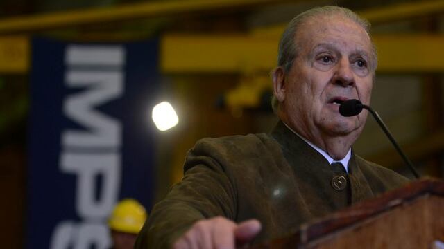 Enrique Pescarmona, presidente de Impsa