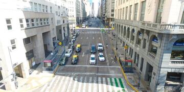 Ciclovías llega a las avenidas Corrientes y Córdoba\u002E (crédito: prensa GCBA)