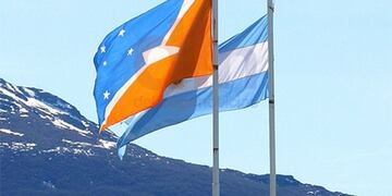Bandera Tierra del Fuego