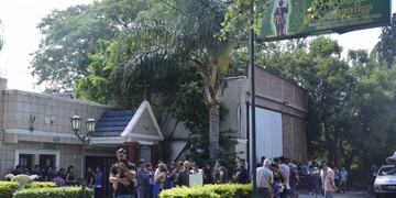 Despidieron los restos de Micaela Gordillo\u002E (Foto: El Ancasti)\u002E