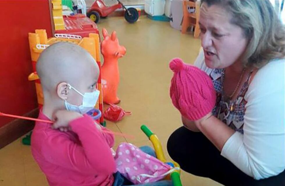 Un "rayito de sol" para niños oncológicos en Río Primero