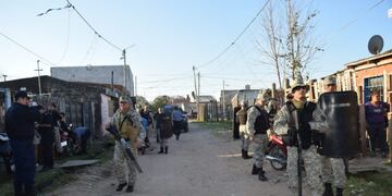 Mega operativo policial en distintos puntos de Corrientes