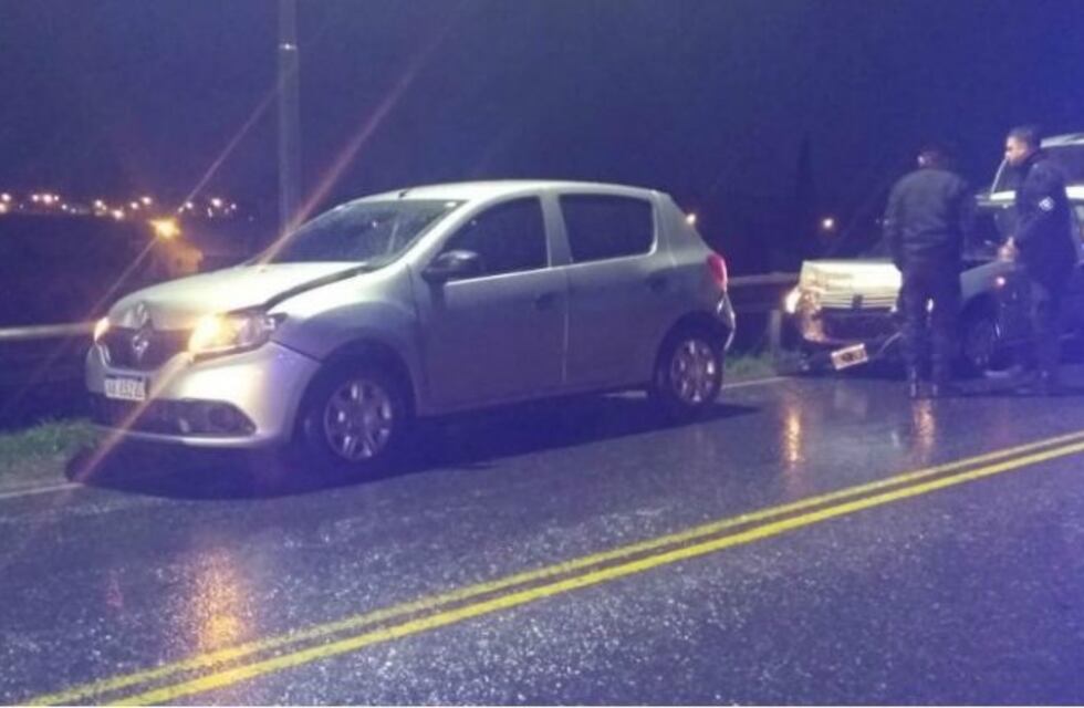 Choque múltiple sobre el puente de 9 de Julio terminó con una mujer hospitalizada