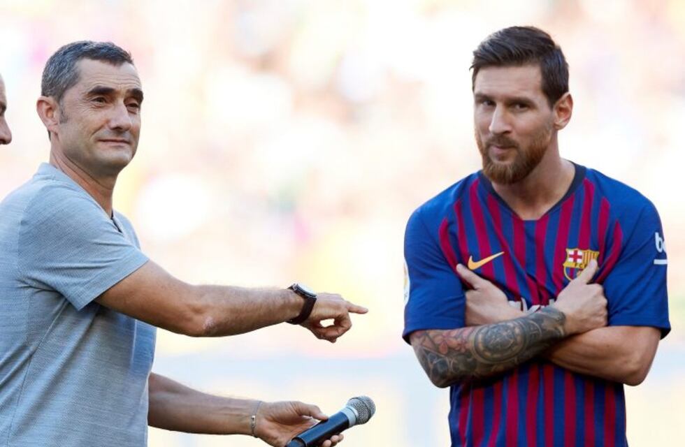El mensaje de despedida de Lionel Messi a Ernesto Valverde: "Gracias por todo"
