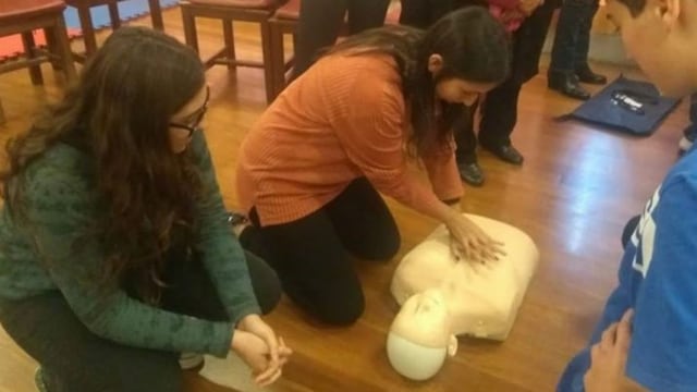 Curso de primeros auxilios en Azul