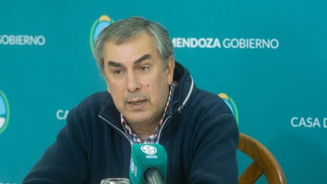 Enrique Vaquié, ministro de Economía de Mendoza\u002E