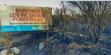 Continúa el riesgo extremo de incendios en toda la provincia de Córdoba\u002E