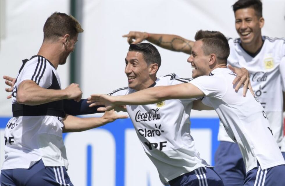 Argentina completó su último entrenamiento antes del partido ante Croacia