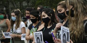 Familiares y amigos de Florencia marcharon en Rosario en reclamo de Justicia (Juan José García)