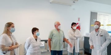 Se recuperaron de Covid-19, 15 abuelos del Sanatorio Policlínico de Las Varillas