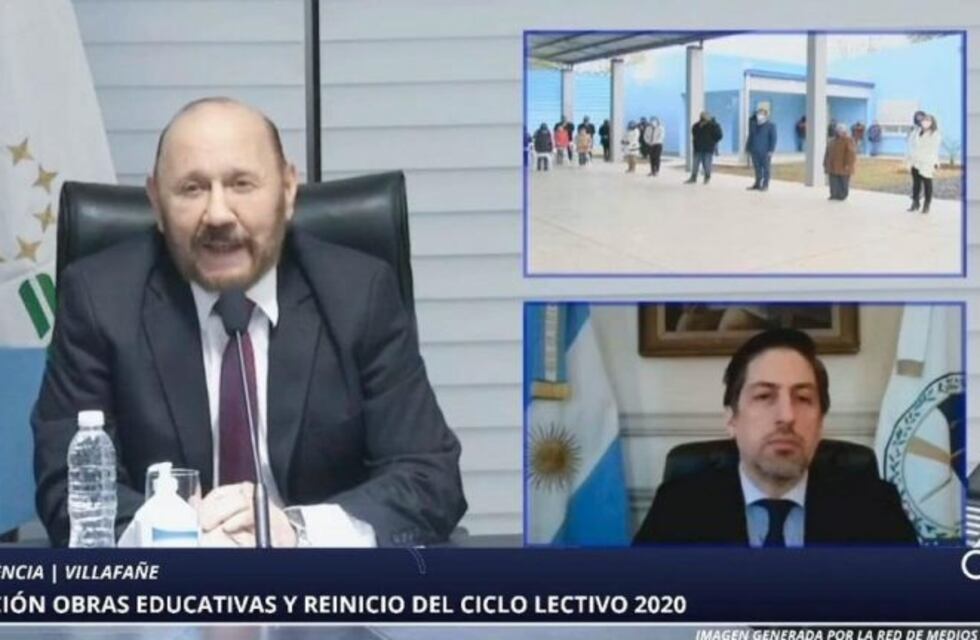 Desde Villafañe, Insfrán y Trotta lanzaron el retorno a las aulas