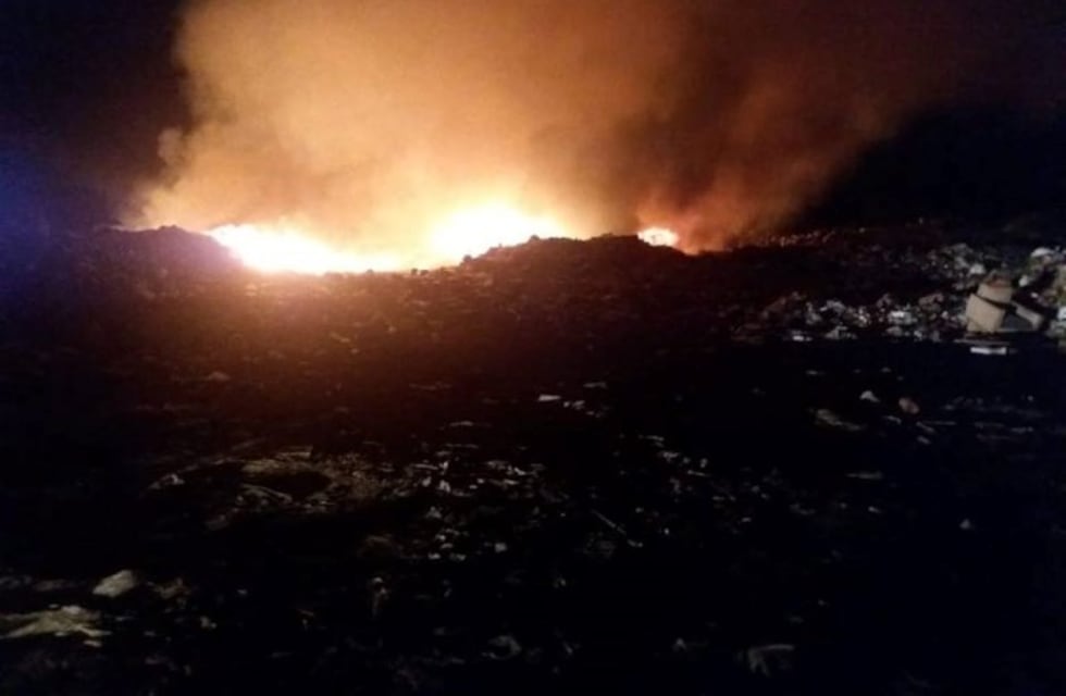 Historia repetida: otro incendio en el basural y quejas de los vecinos