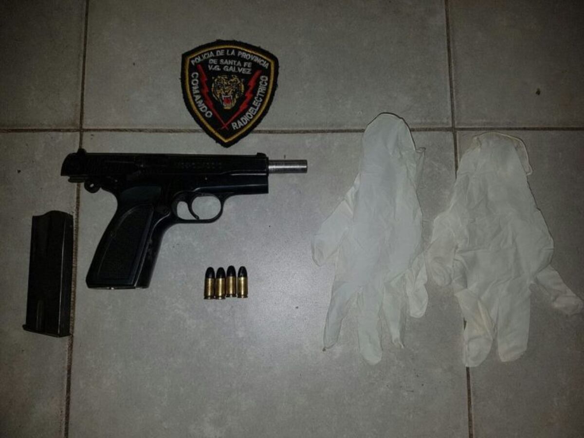 La aprehensión se realizó el Stephenson y J Jaures de Villa Gobernador Gálvez