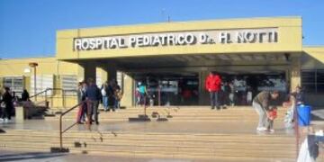 La criatura estu00e1 en terapia intensiva del Hospital Notti y con asistencia respiratoria.