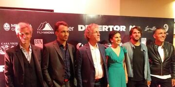 Daniel Fanego y Santiago Racca en Desertor la película