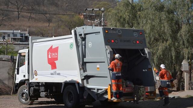 Recolección de residuos en Salta\u002E (Municipalidad de Salta)
