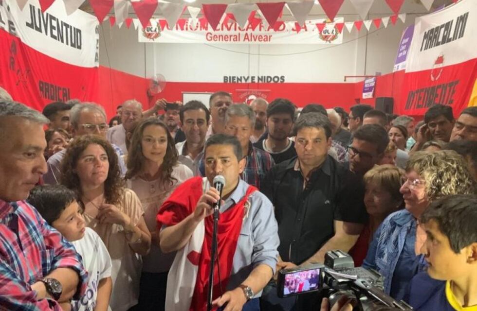 Walther Marcolini fue reelecto en General Alvear