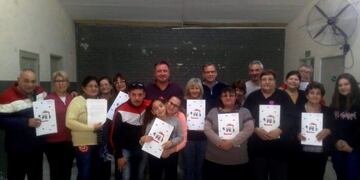 La entrega se hizo efectiva en el Centro Cívico (Prensa Nodo Rafaela)