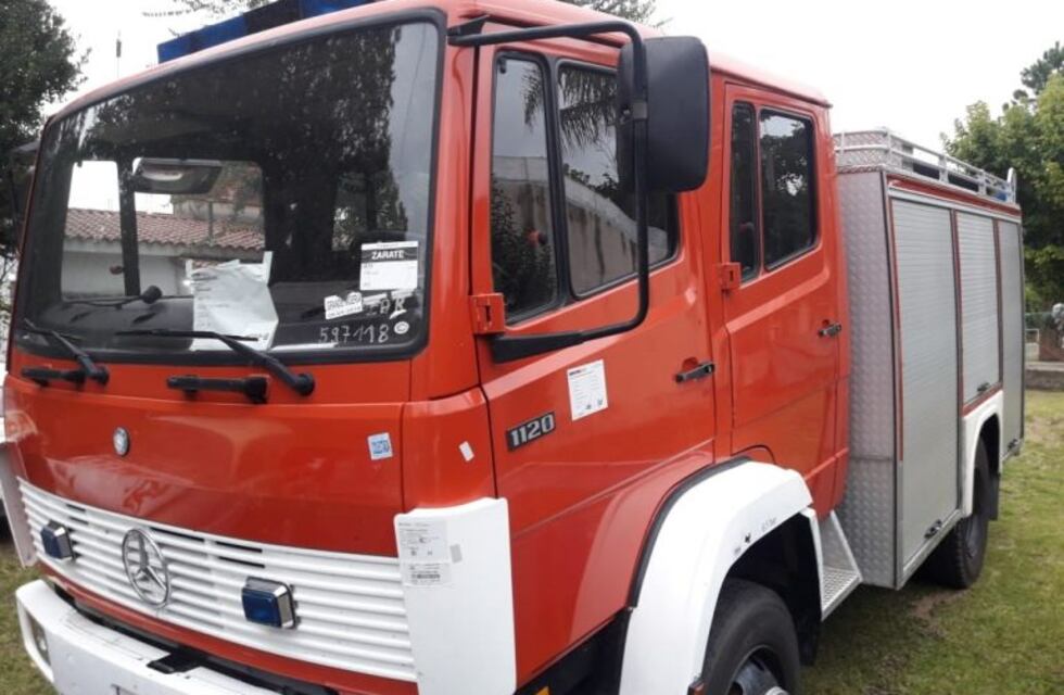 Bomberos de Río Primero cuentan con nueva autobomba