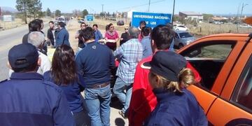 Movilización de vecinos autoconvocados en ruta N°1