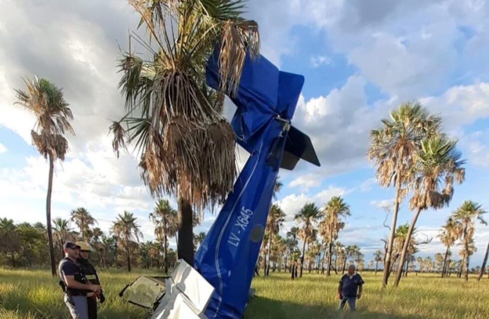 Cayó una avioneta en el Aeroclub. Hay dos muertos