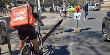 La Municipalidad llevó a cabo una prueba con bicisendas en el centro de Córdoba\u002E