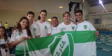 Nadadores del Cultural de Arroyito en Parana