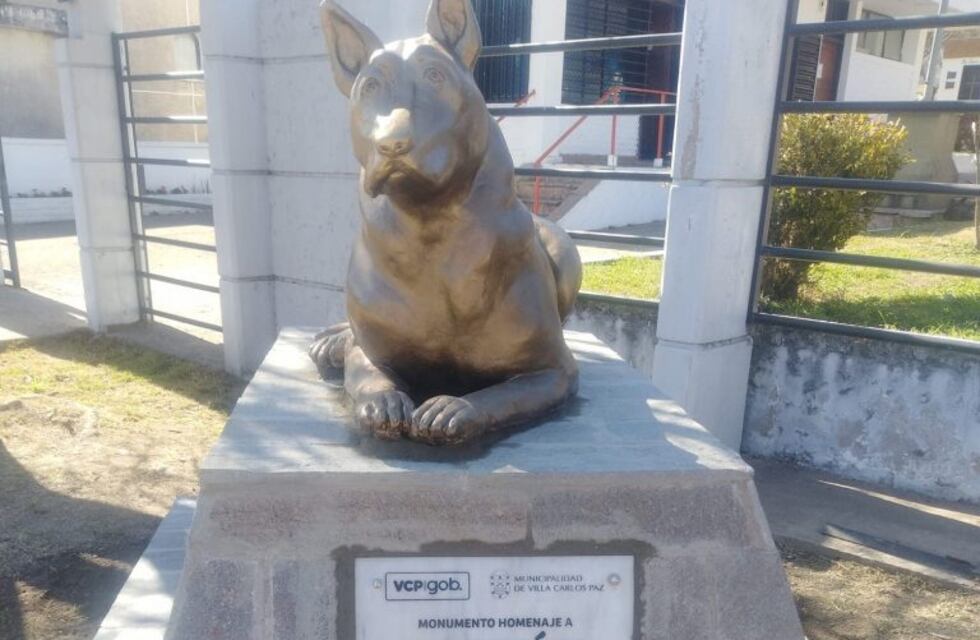 "Capitán" ya tiene su monumento en el cementerio de Carlos Paz