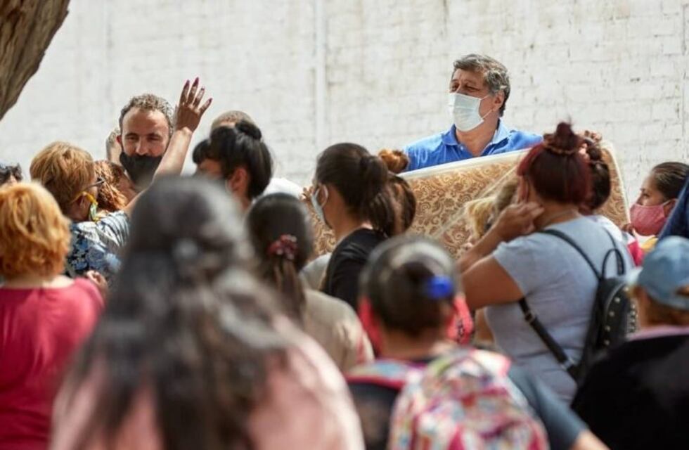 Fuerte operativo de asistencia en Las Heras para ayudar a los afectados por la tormenta