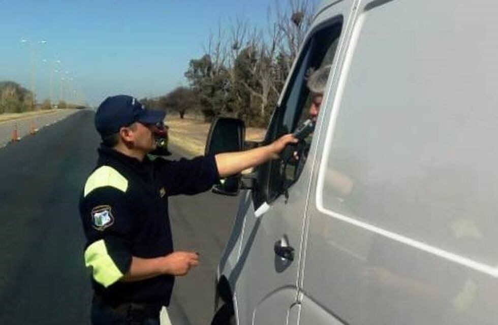 Control vehicular: realizaron test de alcoholemia en  la Autopista de las Serranías Puntanas