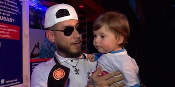 Ulises Bueno y Lauti juntos\u002E (Foto El Doce TV)