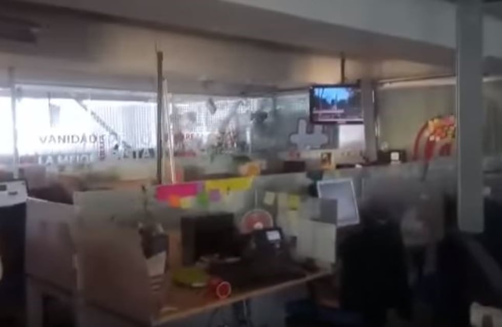 Así se sintió el sismo en la redacción de un diario mexicano