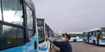 Desde la madrugada habrá unidades de la Tamse cumpliendo con los recorridos\u002E Y aumentarán durante el día\u002E