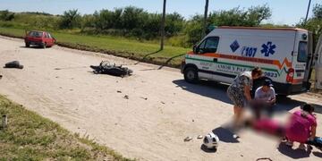 Choque en Río Cuarto (Foto: LV16\u002Ecom\u002Ear)\u002E