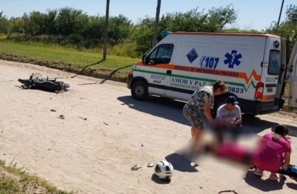 Dos mujeres heridas tras choque en la ruta vieja hacia Córdoba