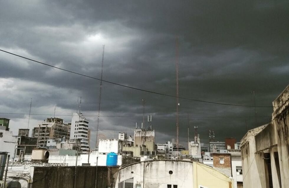 Calor y tormentas con lluvias para hoy en Rawson