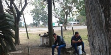La última foto de Rubén Ledesma quien falleció al intentar cruzar a nado el río Bermejo