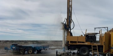 Avanza la obra "más agua para Caleta Olivia"