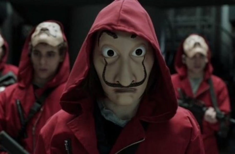 La casa de papel: por qué usan mono rojo y caretas de Salvador Dalí